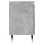 Mesitas de noche 2 uds madera gris hormigón 40x30x50 cm by , Nightstands - Ref: Foro24-826821, Price: 65,01 €, Discount: %