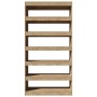 Estantería madera contrachapada roble Sonoma 100x30x198 cm von , Bücherregale und Regale - Ref: Foro24-811775, Preis: 167,78 ...