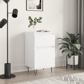 Aparador madera de ingeniería blanco 40x35x70 cm de , Aparadores - Ref: Foro24-831148, Precio: 48,65 €, Descuento: %