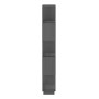 Estantería/divisor de espacios madera pino gris 80x25x163,5 cm by , Bookcases and shelves - Ref: Foro24-814066, Price: 89,52 ...