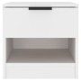 Mesitas de noche 2 uds madera contrachapada color blanco by , Nightstands - Ref: Foro24-811251, Price: 72,84 €, Discount: %