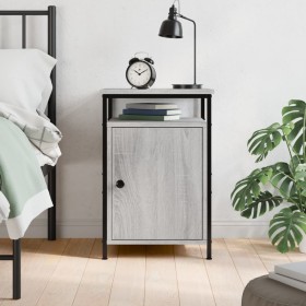 Mesita de noche madera contrachapada gris Sonoma 40x42x60 cm von , Nachttische - Ref: Foro24-825869, Preis: 42,11 €, Rabatt: %