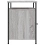 Mesita de noche madera contrachapada gris Sonoma 40x42x60 cm de , Mesitas de noche - Ref: Foro24-825869, Precio: 42,60 €, Des...