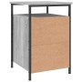 Mesita de noche madera contrachapada gris Sonoma 40x42x60 cm de , Mesitas de noche - Ref: Foro24-825869, Precio: 42,60 €, Des...