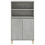 Aparador alto madera contrachapada gris hormigón 60x36x110 cm von , Sideboards - Ref: Foro24-821224, Preis: 81,75 €, Rabatt: %