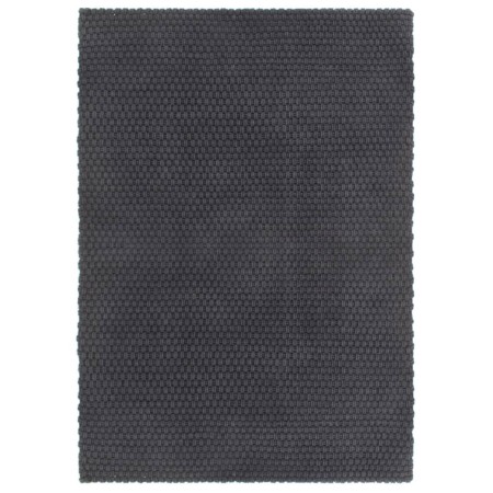 Alfombra rectangular algodón gris antracita 80x160 cm von , Teppiche - Ref: Foro24-345115, Preis: 45,83 €, Rabatt: %