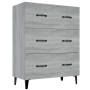 Aparador de madera de ingeniería gris Sonoma 69,5x34x90 cm von , Sideboards - Ref: Foro24-817349, Preis: 93,67 €, Rabatt: %