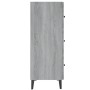Aparador de madera de ingeniería gris Sonoma 69,5x34x90 cm von , Sideboards - Ref: Foro24-817349, Preis: 93,67 €, Rabatt: %