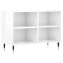 Mueble de TV madera de ingeniería blanco brillo 69,5x30x50 cm von , TV-Möbel - Ref: Foro24-826958, Preis: 46,98 €, Rabatt: %