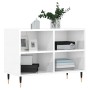 Mueble de TV madera de ingeniería blanco brillo 69,5x30x50 cm von , TV-Möbel - Ref: Foro24-826958, Preis: 46,98 €, Rabatt: %