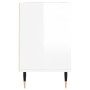 Mueble de TV madera de ingeniería blanco brillo 69,5x30x50 cm von , TV-Möbel - Ref: Foro24-826958, Preis: 46,98 €, Rabatt: %