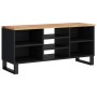 Mueble de TV madera acacia y madera contrachapada 100x33x46 cm von , TV-Möbel - Ref: Foro24-351967, Preis: 80,89 €, Rabatt: %
