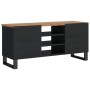 Mueble de TV madera acacia y madera contrachapada 100x33x46 cm von , TV-Möbel - Ref: Foro24-351967, Preis: 80,89 €, Rabatt: %
