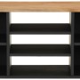 Mueble de TV madera acacia y madera contrachapada 100x33x46 cm von , TV-Möbel - Ref: Foro24-351967, Preis: 80,89 €, Rabatt: %