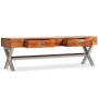 Mueble de TV con cajones madera maciza de acacia 140 cm von , TV-Möbel - Ref: Foro24-245373, Preis: 200,40 €, Rabatt: %