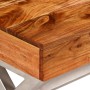 Mueble de TV con cajones madera maciza de acacia 140 cm von , TV-Möbel - Ref: Foro24-245373, Preis: 200,40 €, Rabatt: %