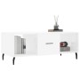 Mesa de centro madera contrachapada blanco brillo 102x50x40 cm by , Coffee table - Ref: Foro24-829318, Price: 51,95 €, Discou...