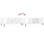 Mesa de centro madera contrachapada blanco brillo 102x50x40 cm by , Coffee table - Ref: Foro24-829318, Price: 51,95 €, Discou...