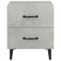 Mesitas de noche 2 unidades gris hormigón 40x35x47,5 cm von , Nachttische - Ref: Foro24-811997, Preis: 85,17 €, Rabatt: %