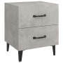 Mesitas de noche 2 unidades gris hormigón 40x35x47,5 cm von , Nachttische - Ref: Foro24-811997, Preis: 85,17 €, Rabatt: %