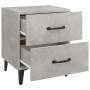 Mesitas de noche 2 unidades gris hormigón 40x35x47,5 cm von , Nachttische - Ref: Foro24-811997, Preis: 85,17 €, Rabatt: %