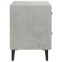 Mesitas de noche 2 unidades gris hormigón 40x35x47,5 cm von , Nachttische - Ref: Foro24-811997, Preis: 85,17 €, Rabatt: %