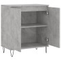 Aparador de madera contrachapada gris hormigón 60x35x70 cm by , Sideboards - Ref: Foro24-827160, Price: 70,22 €, Discount: %