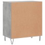 Aparador de madera contrachapada gris hormigón 60x35x70 cm by , Sideboards - Ref: Foro24-827160, Price: 70,22 €, Discount: %