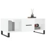 Mesa de centro madera contrachapada blanco brillo 102x50x40 cm de , Mesas de centro - Ref: Foro24-829326, Precio: 59,81 €, De...