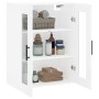 Armario de pared blanco brillante 69,5x34x90 cm de , Aparadores - Ref: Foro24-828502, Precio: 105,43 €, Descuento: %