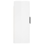 Armario de pared blanco brillante 69,5x34x90 cm de , Aparadores - Ref: Foro24-828502, Precio: 105,43 €, Descuento: %