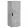 Armario de pared gris hormigón 34,5x34x90 cm by , Sideboards - Ref: Foro24-828872, Price: 62,41 €, Discount: %