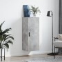 Armario de pared gris hormigón 34,5x34x90 cm by , Sideboards - Ref: Foro24-828872, Price: 62,41 €, Discount: %