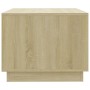 Mesa de centro madera contrachapada roble Sonoma 102,5x55x44 cm de , Mesas de centro - Ref: Foro24-809506, Precio: 103,53 €, ...