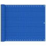Toldo para balcón HDPE azul 75x500 cm by , Umbrellas - Ref: Foro24-310982, Price: 19,94 €, Discount: %