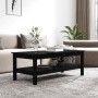 Mesa de centro de madera maciza de pino negro 110x50x40 cm by , Coffee table - Ref: Foro24-814278, Price: 130,69 €, Discount: %