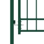 Puerta de valla con picos acero verde 100x125 cm von , Gartentore - Ref: Foro24-146384, Preis: 137,89 €, Rabatt: %