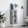 Armario de pared gris hormigón 34,5x34x90 cm by , Sideboards - Ref: Foro24-828928, Price: 51,21 €, Discount: %