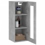 Armario de pared gris hormigón 34,5x34x90 cm by , Sideboards - Ref: Foro24-828928, Price: 51,21 €, Discount: %