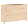 Arriate elevado de jardín madera maciza de pino 119,5x40x78 cm von , Töpfe und Pflanzgefäße - Ref: Foro24-825289, Preis: 141,...