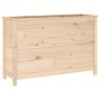 Arriate elevado de jardín madera maciza de pino 119,5x40x78 cm von , Töpfe und Pflanzgefäße - Ref: Foro24-825289, Preis: 141,...