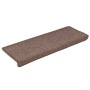 Alfombras de peldaños de escalera 15 uds marrón 65x21x4 cm von , Treppenmatten - Ref: Foro24-326196, Preis: 68,68 €, Rabatt: %