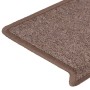 Alfombras de peldaños de escalera 15 uds marrón 65x21x4 cm von , Treppenmatten - Ref: Foro24-326196, Preis: 68,68 €, Rabatt: %