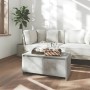 Mesa de centro madera de ingeniería gris hormigón 90x50x41,5 cm by , Coffee table - Ref: Foro24-809822, Price: 67,23 €, Disco...