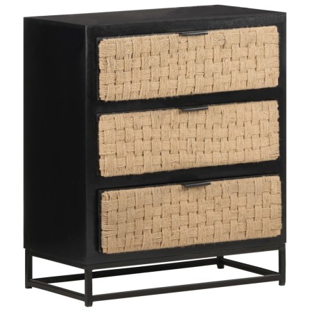Aparador de madera maciza de mango 60x35x70 cm by , Sideboards - Ref: Foro24-323492, Price: 167,04 €, Discount: %