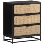 Aparador de madera maciza de mango 60x35x70 cm by , Sideboards - Ref: Foro24-323492, Price: 167,04 €, Discount: %