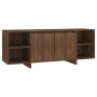 Mueble de TV madera de ingeniería marrón roble 130x35x50 cm von , TV-Möbel - Ref: Foro24-813055, Preis: 95,57 €, Rabatt: %
