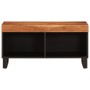 Mueble de TV madera maciza de acacia 85x33x43,5 cm de , Almacenamiento para CD y DVD - Ref: Foro24-352894, Precio: 88,95 €, D...