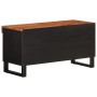 Mueble de TV madera maciza de acacia 85x33x43,5 cm de , Almacenamiento para CD y DVD - Ref: Foro24-352894, Precio: 88,95 €, D...