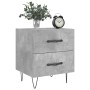 Mesita de noche madera ingeniería gris hormigón 40x35x47,5 cm von , Nachttische - Ref: Foro24-827300, Preis: 45,60 €, Rabatt: %